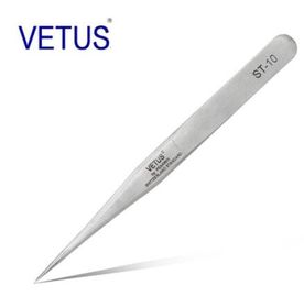 لون معدني غير آمن ESD أدوات VETUS الدقة الفولاذ المقاوم للصدأ الملقط