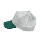 غرفة نظيفة ESD 5mm قبعة بوليستر مموجة خالية من الغبار العمل قبعة البيسبول المضادة للثبات