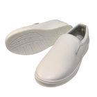 أحذية العمل المضادة للستاتيكية بيضاء نظيفة مع قاعدة داخلية موصلة