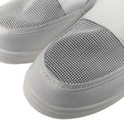 المختبر الأبيض شبكة PU داخلية السلامة العمل الأحذية مضادة للستاتيكية ESD