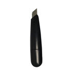 لوازم مكتبية من الفولاذ المقاوم للصدأ ESD سكين آمن أسود موصل ABS مقبض قابل للسحب بليد