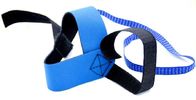 حزام كعب متين ومضاد للساكنة اللون مطاط صناعي موصل باللون الأزرق والأبيض