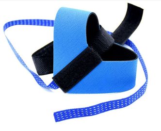 حزام كعب متين ومضاد للساكنة اللون مطاط صناعي موصل باللون الأزرق والأبيض