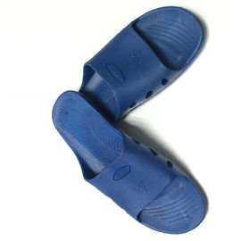 SPU مكافحة ساكنة أحذية السلامة ESD شبشب ESD 6 ثقوب نوع أبيض مع شعار ESD