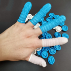 أسرّة إصبع من النتريل يمكن التخلص منها في غرف الأبحاث أزرق وأبيض