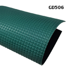 اللون الأخضر PVC مقاومة للهب حصيرة أرضية الاستاتيكيه لورشة العمل