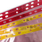 Cleanroom 11 Hole File Bag A4 A3 Dust Free ESD Anti Static Document Bag باللون الوردي أو الأصفر
