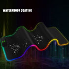 لوحة ماوس ألعاب RGB ملونة لاسلكية شحن لوحة ماوس مقاومة للماء XXL 800 * 300 * 4 مم