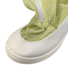 خالية من الغبار يونيسكس متينة مضادة للستاتيكية العمل غطاء حذاء ESD غرفة نظيفة حذاء PU