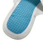 أحذية عمل مضادة للثبات بيضاء ESD 4 فتحات PVC Sole + PU Upper Industrial Shoes