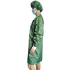 ورشة عمل اللون الأخضر ارتداء ESD مضاد للستاتيكي التلميذ للغرفة النظيفة