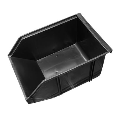 235*155*120mm PP البلاستيك العديد من التصميمات الصلبة الخالية من القصبة ESD صندوق الشحن المضاد للحرارة