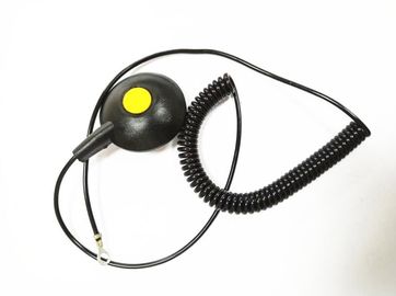 مصاصة مزدوجة / مصاصة واحدة ESD سلك تأريض واحد Aligator ClipOne Sucker One Ring Terminal
