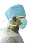 ربطة طبيب على قبعات جراحية منتفخة للاستعمال مرة واحدة مقاس 64X15 سم الوزن 25 جرام لكل متر مربع