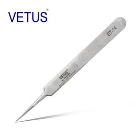 لون معدني غير آمن ESD أدوات VETUS الدقة الفولاذ المقاوم للصدأ الملقط
