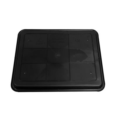 338x255x30mm علبة مربعة مضادة للستاتيكية أسود بلاستيك مستطيل علبة ضحلة ESD دائرة إلكترونية