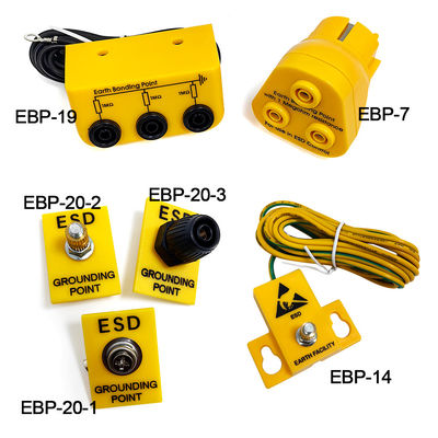منشأة الأرض ESD 1x10mm ستود الصفراء