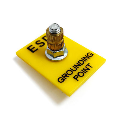 منشأة الأرض ESD 1x10mm ستود الصفراء
