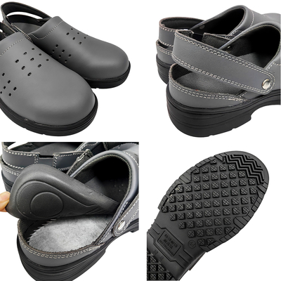 أحذية السلامة ESD ذات مقدمة فولاذية مضادة للكهرباء الساكنة ومضادة للانزلاق صناعية