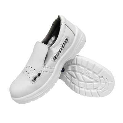 أحذية أمان ذات مقدمة فولاذية مضادة للكهرباء الساكنة بنعل خارجي من البولي يوريثين الصناعي وغرفة نظيفة