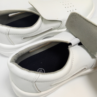 أحذية أمان ذات مقدمة فولاذية مضادة للكهرباء الساكنة بنعل خارجي من البولي يوريثين الصناعي وغرفة نظيفة