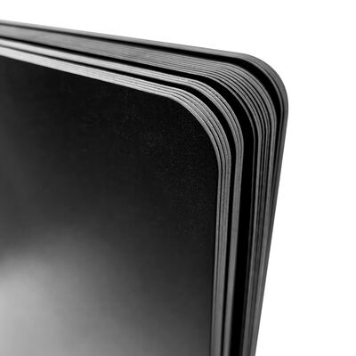 لوح بلاستيك PP أسود بلوري مضاد للكهرباء الساكنة PP تقسيم