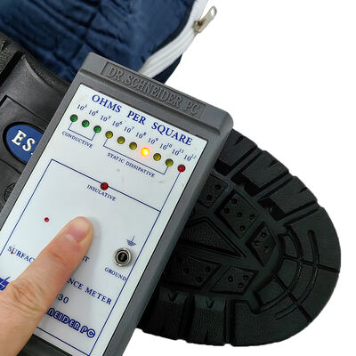 أحذية السلامة للعمل ذات أصابع فولاذية مضادة للتحطيم ومضادة للكهرباء الساكنة