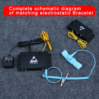 محطة مزدوجة مضادة للستاتيك 209-2 ESD اختبار حزام المعصم عبر الإنترنت