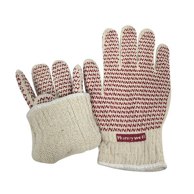 قفازات مقاومة للحرارة مطلية بالنتريل للأعمال ذات درجات الحرارة العالية