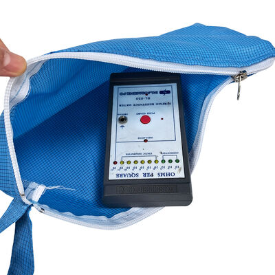 كيس تخزين أدوات السحب اليدوي المضاد للستاتيك ESD الأزرق