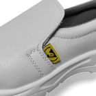 غرف الأبحاث ESD المضادة للكهرباء الساكنة الأبيض الصلب تو حذاء أمان تنفس ESD أحذية مكافحة ساكنة