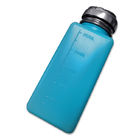 زجاجة مضخة موزع الكحول البلاستيكي ESD لغرف الأبحاث ، لون أزرق 8 أونصة
