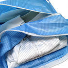 99٪ بوليستر 1٪ كربون قماش ESD حقيبة مواد آمنة خالية من الغبار