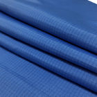 قماش شبكي أزرق 4 مم خالٍ من الغبار قابل للغسل ESD مضاد للماء 65٪ بوليستر 33٪ قطن