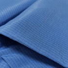 قماش شبكي أزرق 4 مم خالٍ من الغبار قابل للغسل ESD مضاد للماء 65٪ بوليستر 33٪ قطن