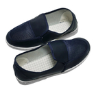 الأزرق شبكة النسيج البلاستيكية الاستاتيكيه تنفس ESD أحذية السلامة قابلة لإعادة الاستخدام قابل للغسل