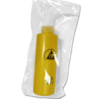 زجاجة غسيل غرف الأبحاث ESD 250 مل 500 مل نوع ضغط بلاستيك أصفر أزرق