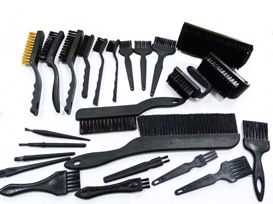 ألياف تركيبية ESD Safe Tools ESD Brush Bench Brush لتنظيف مفرش الطاولة