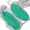 المضادة للانزلاق لينة وحيد مكافحة ساكنة أحذية السلامة ESD قابل للغسل